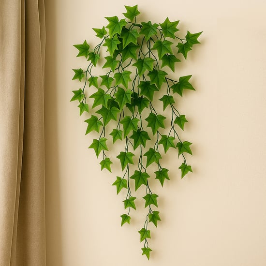 HOMESAKE Set of 4 Artificial Star-Leaf Ivy Vines - 45cm