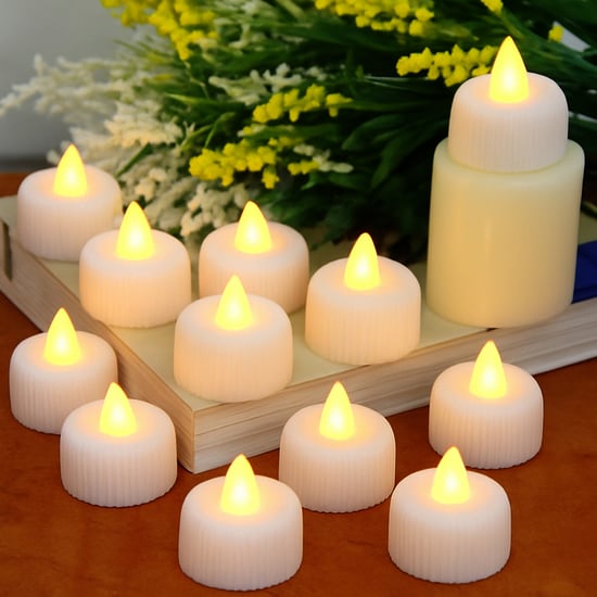 HOMESAKE Set of 12 LED T-Lights
