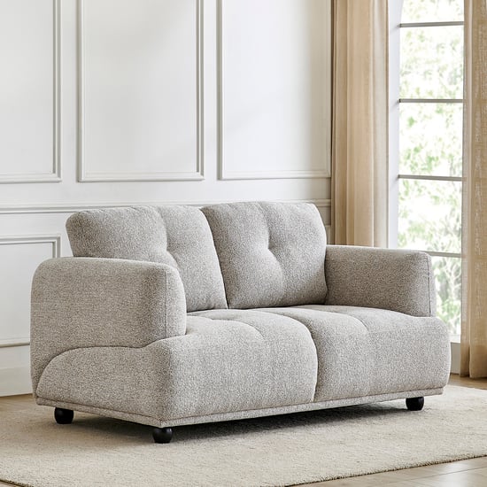 Foresta Fabric 2-Seater Sofa - Taupe