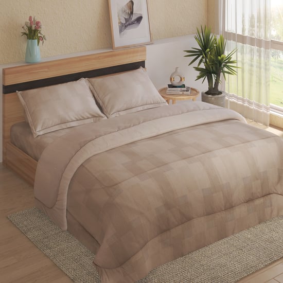 Scarlet 4Pcs Printed Double Bed-In-A-Bag Set