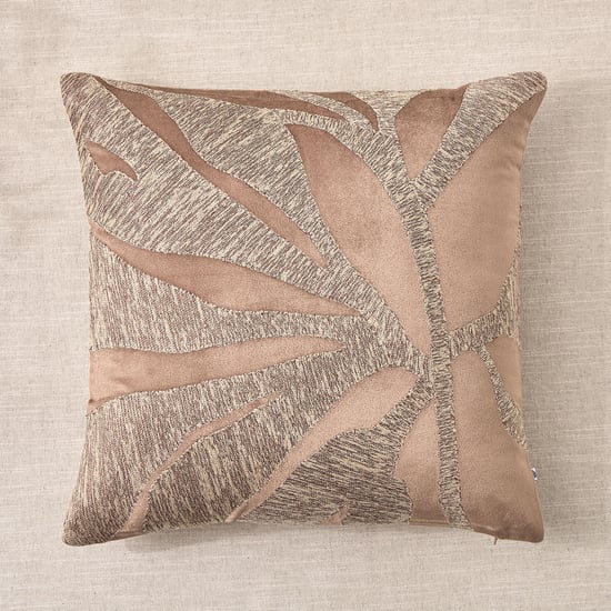 Lynea Zahra Velvet Embroidered Cushion Cover - 45x45cm
