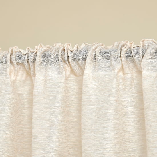 Amaira Flow Set of 2 Sheer Door Curtains - 7.35ft (225cm)