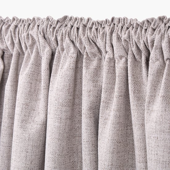 Muffle Dusk Set of 2 Blackout Door Curtains - 7.3ft (225cm)