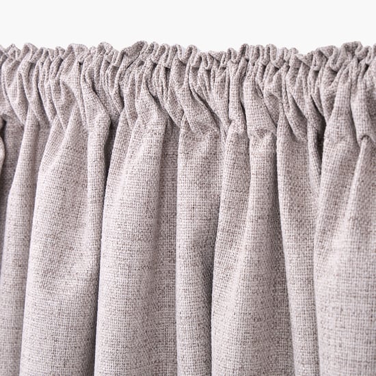 Muffle Dusk Set of 2 Blackout Door Curtains - 8.85ft (270cm)