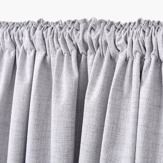 Muffle Dusk Set of 2 Blackout Door Curtains - 8.85ft (270cm)