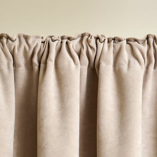 Muffle Set of 2 Blackout Large Door Curtains - 8.8ft (270cm)