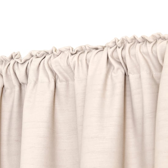Muffle Twill Set of 2 Blackout Door Curtains - 8.8ft (270cm)