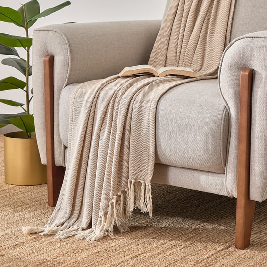 Cloak Cotton Woven Single Throw