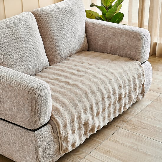 Cocoon Plush 2-Seater Sofa Cover