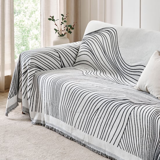 Cocoon Mosaic Printed Double Throw