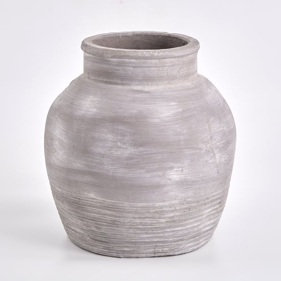 Mineral Sentinel Pottery Terracotta Vase - Medium