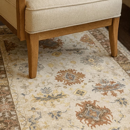 LUXE HOME Printed Carpet - 91.44x152.4cm