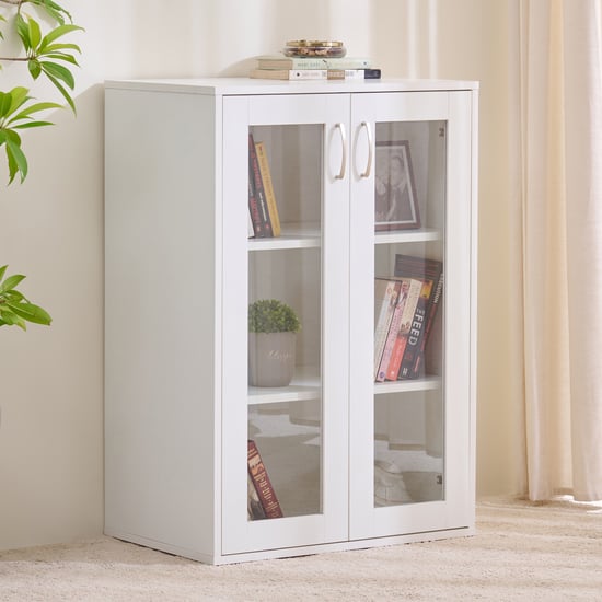 Helios Alton NXT Giles 2-Door Multipurpose Cabinet - White