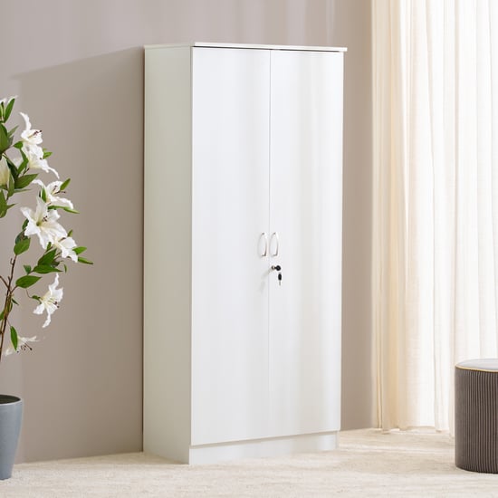 Helios Alton NXT 2-Door Wardrobe - White
