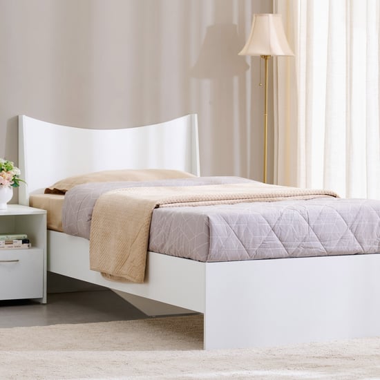 Helios Alton NXT Single Bed - White