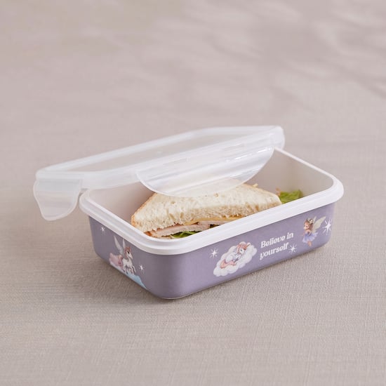 Slate Kids Unicorn Melamine Printed Cookie Container - 450ml