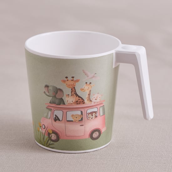 Slate Kids Safari Squad Melamine Printed Milk Mug - 350ml