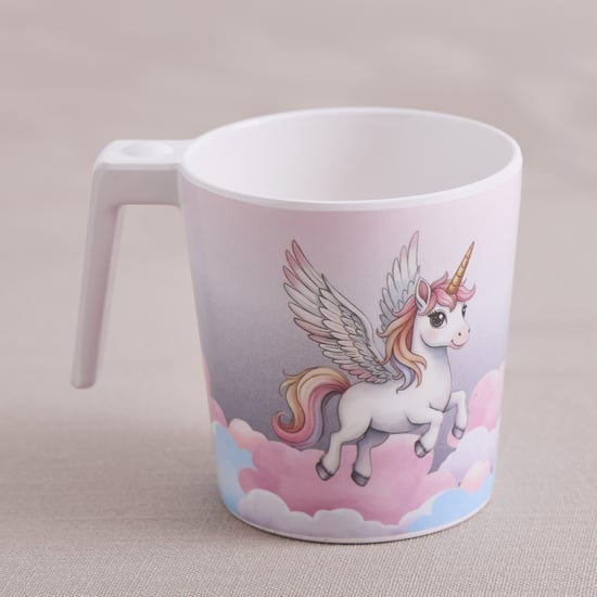 Slate Kids Unicorn Melamine Printed Milk Mug - 350ml