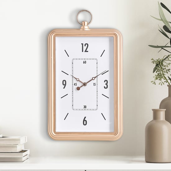 Casablanca Folk Wall Clock - 27x5.5x46cm