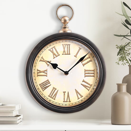 Corsica Casablanca Folk Wall Clock - 25x5x33cm