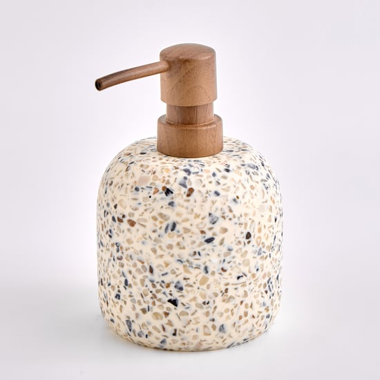 Nova Ashfall Boulder Polyresin Soap Dispenser - 280ml