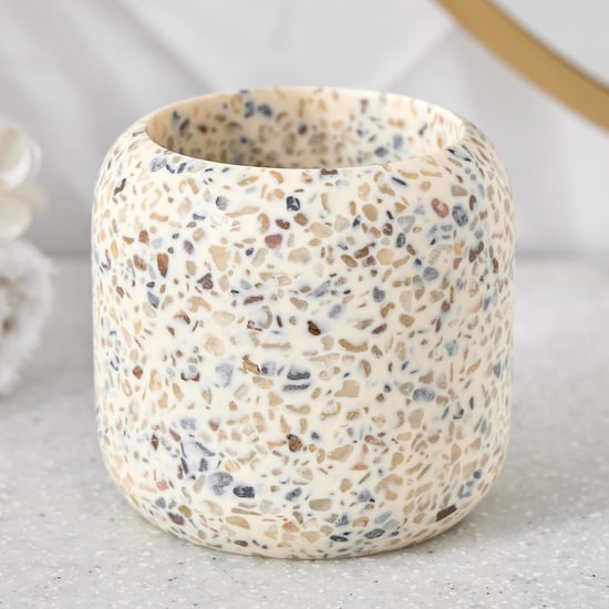 Nova Ashfall Boulder Polyresin Mosaic Holder