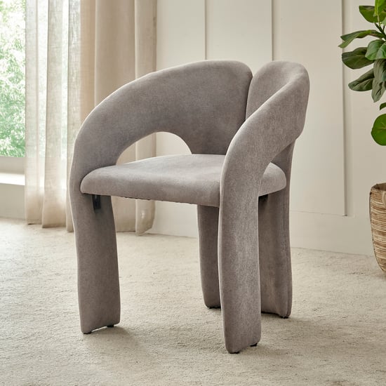 Dali Fabric Accent Chair  - Taupe