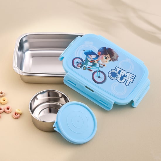 Back To School Spark Set of 2 Stainless Steel Lunch Box
