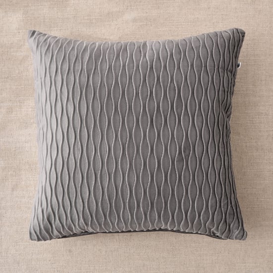 Velin Self-Design Cushion Cover - 45x45cm