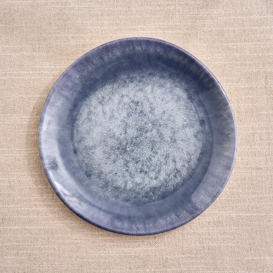 Meadows Reactive Seastone Melamine Side Plate - 20cm