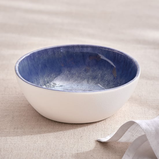 Meadows Reactive Seastone Melamine Serving Bowl - 750ml