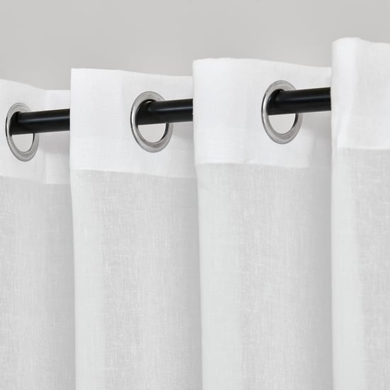 Amaira Sheer Large Door Curtains - 8.8ft (270cm)