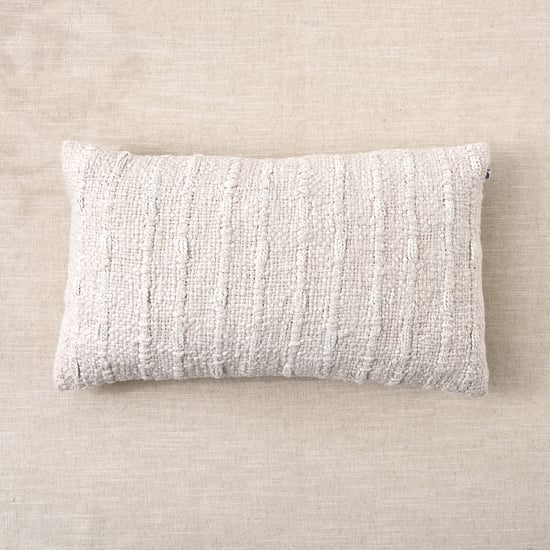 Dwell Fawn Woven Filled Cushion - 50x30cm