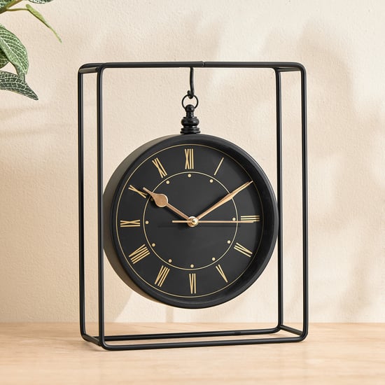 Casablanca Gloss Table Clock - 18x7.5x24cm