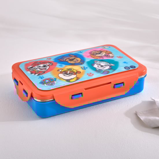 Back To School Kids Set of 2 Stainless Steel Lunch Box with Spoon