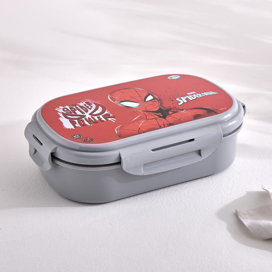 Back To School Kids Set of 2 Stainless Steel Lunch Box and Spoon