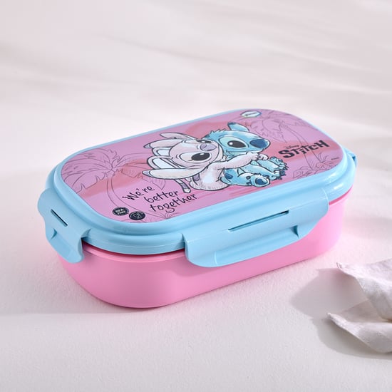 Back To School Kids Set of 2 Stainless Steel Lunch Box with Spoon