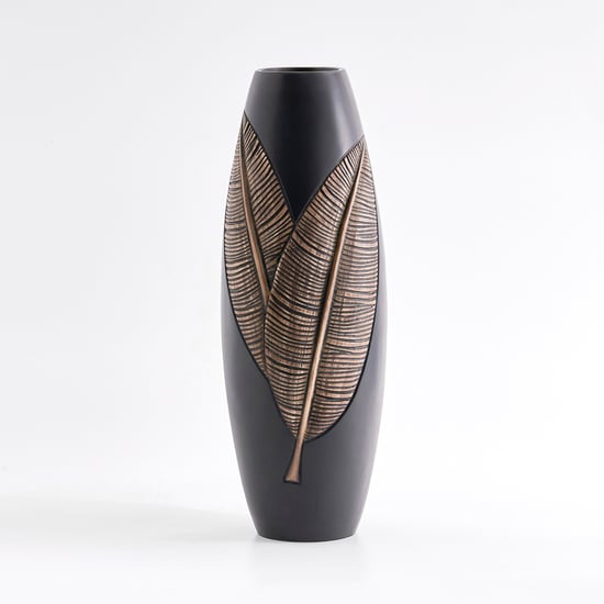 Bernina Mord Polyresin Leaf Floor Vase