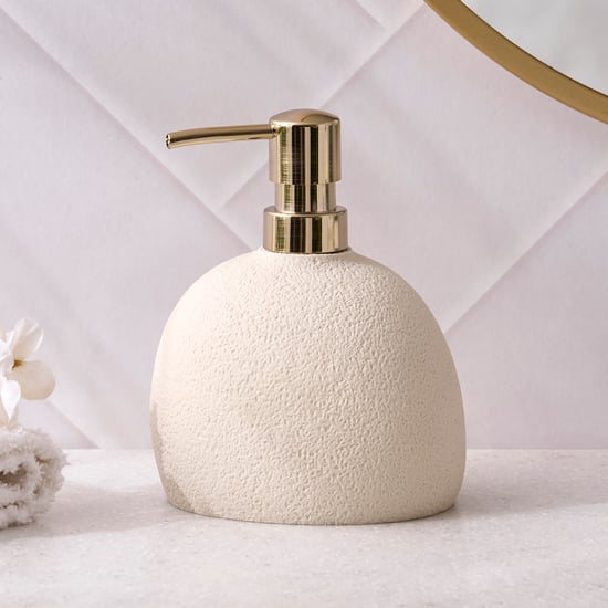 Nova Natural Tranquil Acorn Polyresin Soap Dispenser - 410ml