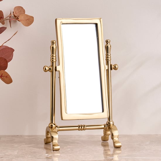 Nuqta Gifts Alchemy Aura Aluminium Decorative Table Mirror
