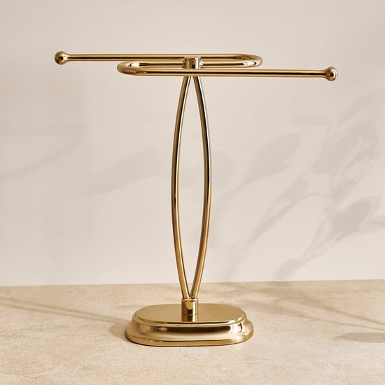 Alchemy Aura Metal Hand Towel Holder