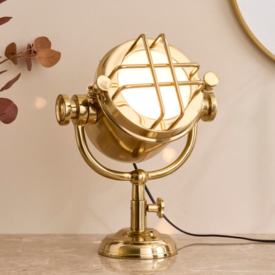 Alchemy Aura Glass Search Light Look Table Lamp