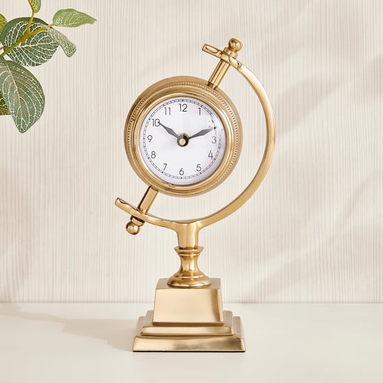 Nuqta Gifts Grantley Aluminium Table Clock - 13x9x25cm