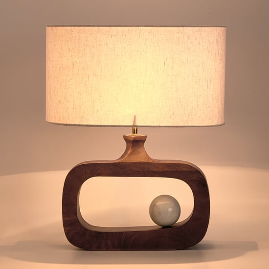 Kairo Grain Wooden Table Lamp