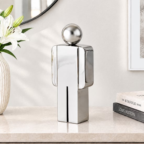 Geo Muse Vector Metal Human Figurine