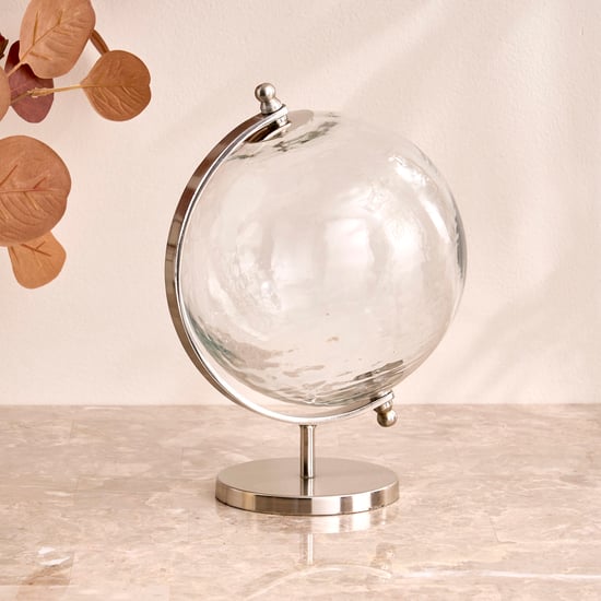 Geo Muse Vector Glass Globe Table Accent