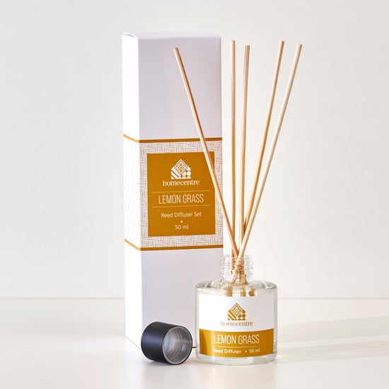 Essentials Lemongrass Reed Diffuser Set