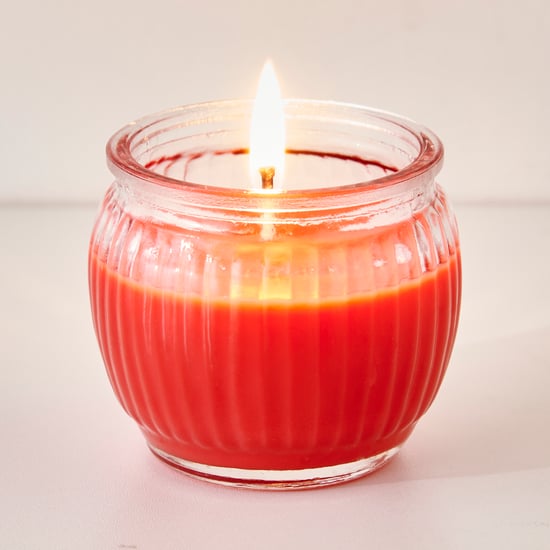Essentials Strawberry Scented Jar Candle
