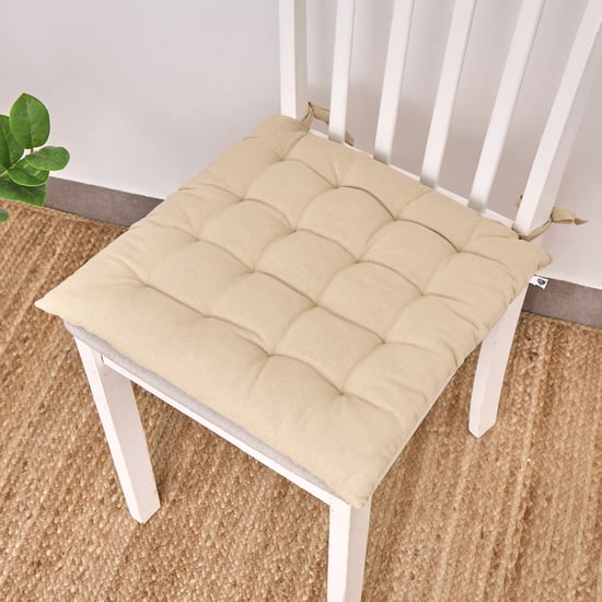Poise Cotton Chair Pad - 40x40cm