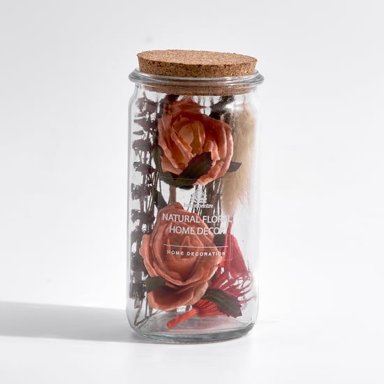 Corsica Moritz Dried Scented Flower Arrangement in Glass Jar